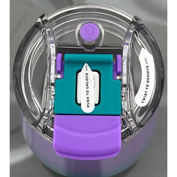 BRUMATE UNCORK'D XL 14oz WINE TUMBLER, GLITTER MERMAID - Picture 4 of 6